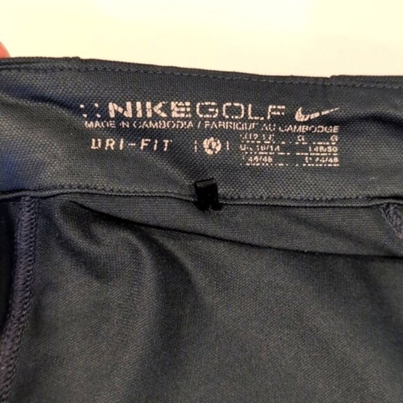 Nike Golf Track Jacket Dri Fit Full Zip High Collar Womens Size Large Athletic - Picture 12 of 14